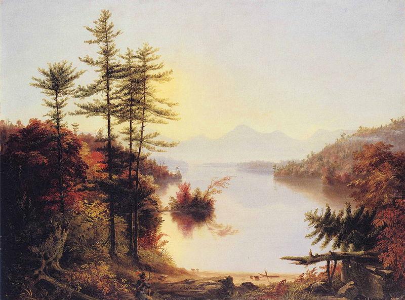 Thomas Cole View on Lake Winnipiseogee